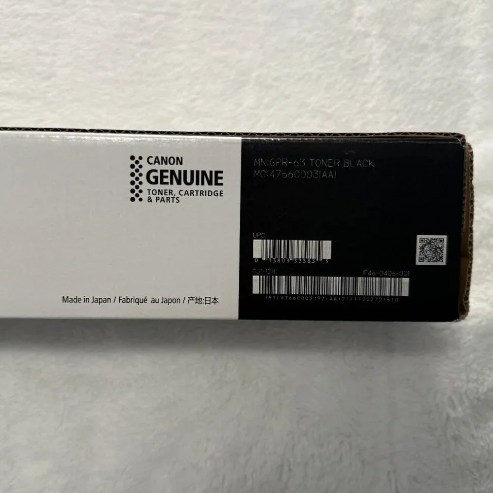 Canon Genuine GPR-63 Toner Black For 6860/6870